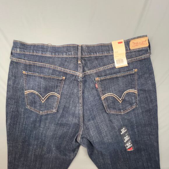 Levi’s 515 Bootcut Stretch Jeans Women’s 16M Dark Wash NWT - Picture 5 of 9